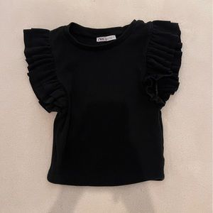 Zara ruffle top